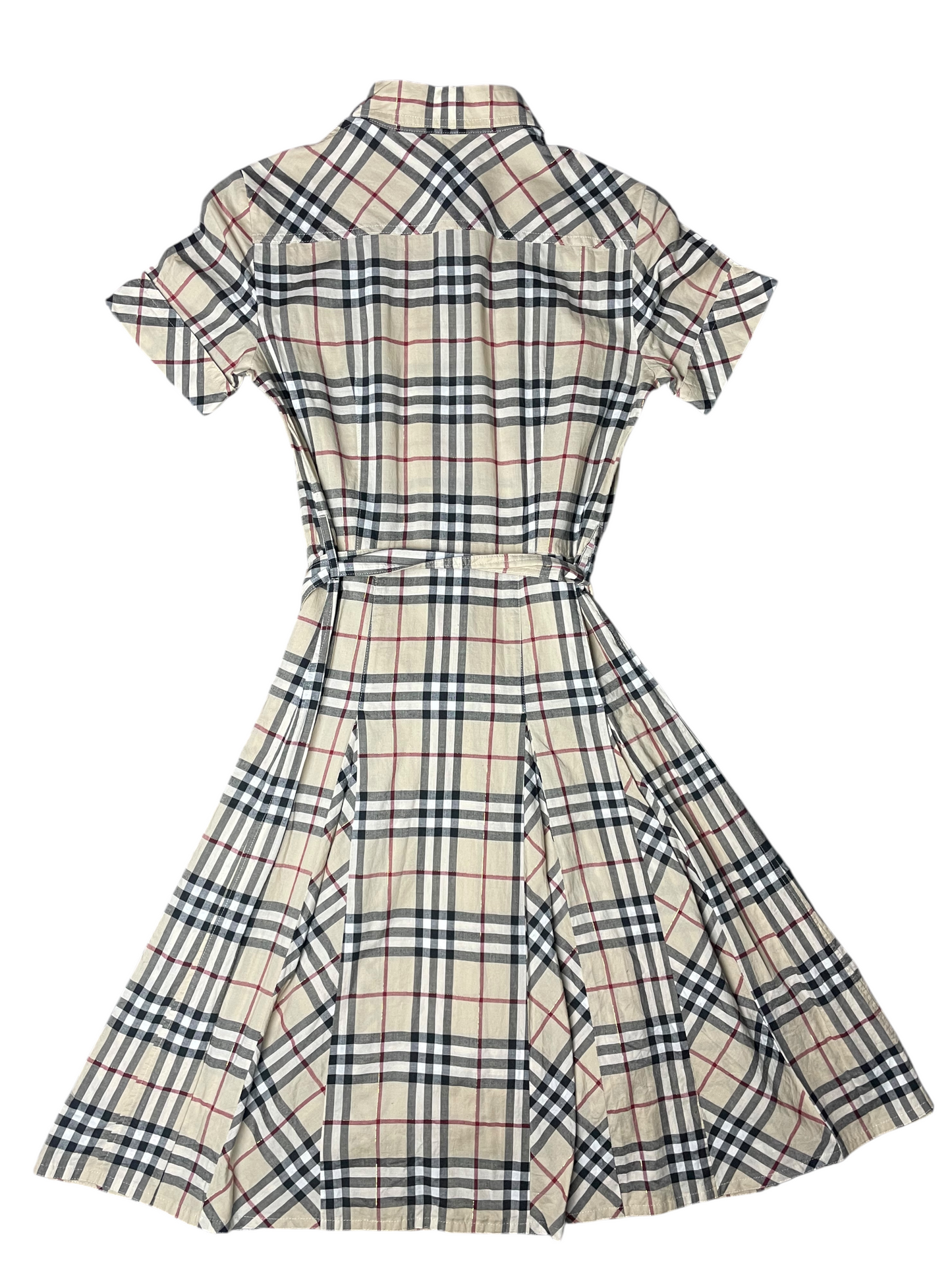 Burberry London Belted Dress Women's Size UK 6
