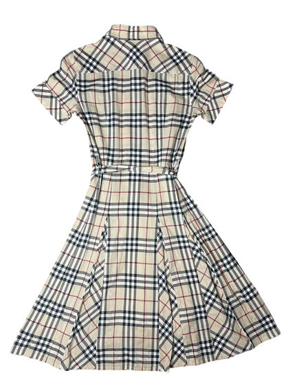 Burberry London Belted Dress Women's Size UK 6