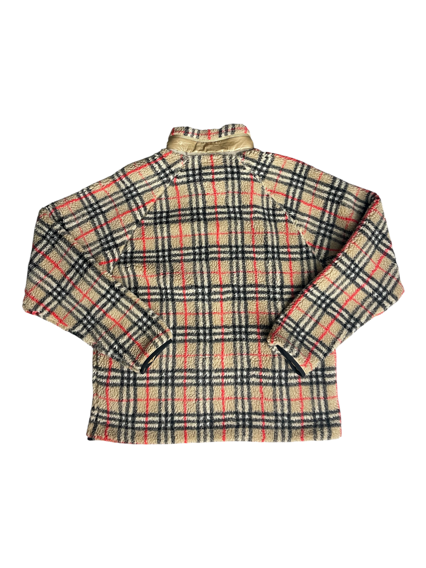 New Season Burberry Sherpa Fleece Jacket Men's Size L