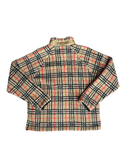 New Season Burberry Sherpa Fleece Jacket Men's Size L