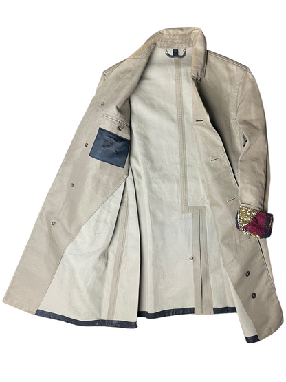 Burberry Belted & Breasted Trench Coat Women's Size UK 6