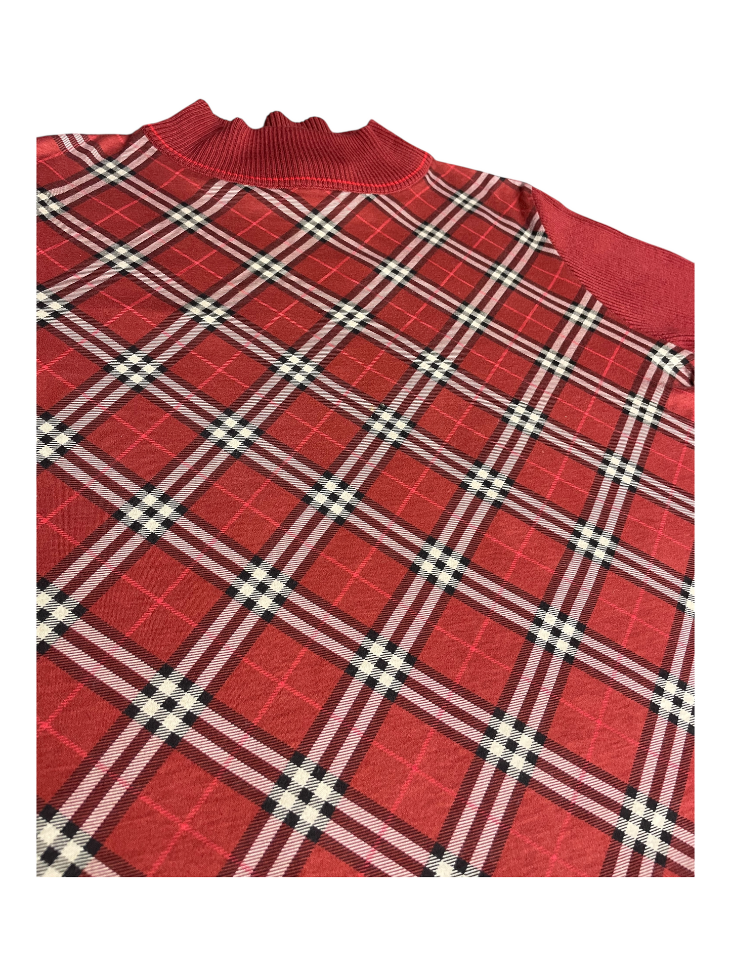 Burberry Golf Turtleneck Top Women's Size UK 12