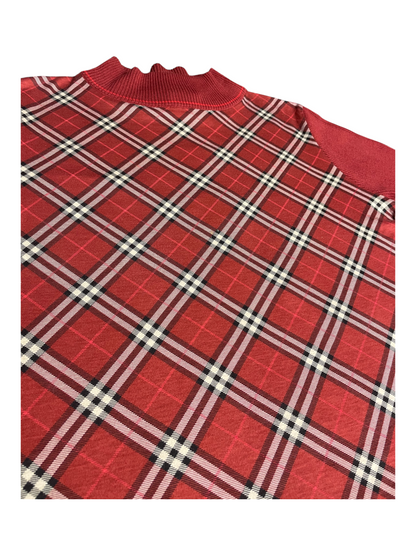 Burberry Golf Turtleneck Top Women's Size UK 12