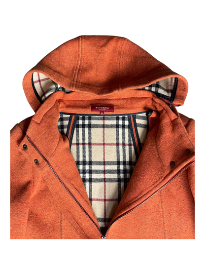 Burberry London Hooded Coat Women's Size UK 10