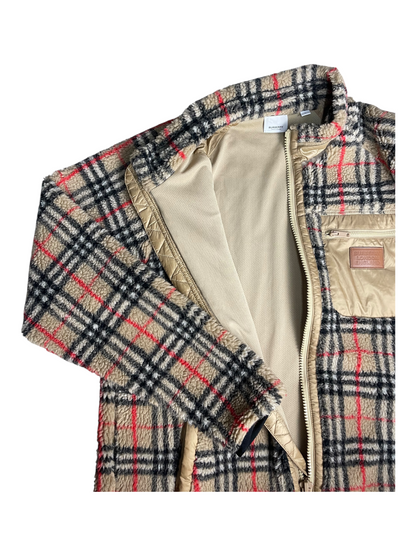 New Season Burberry Sherpa Fleece Jacket Men's Size L
