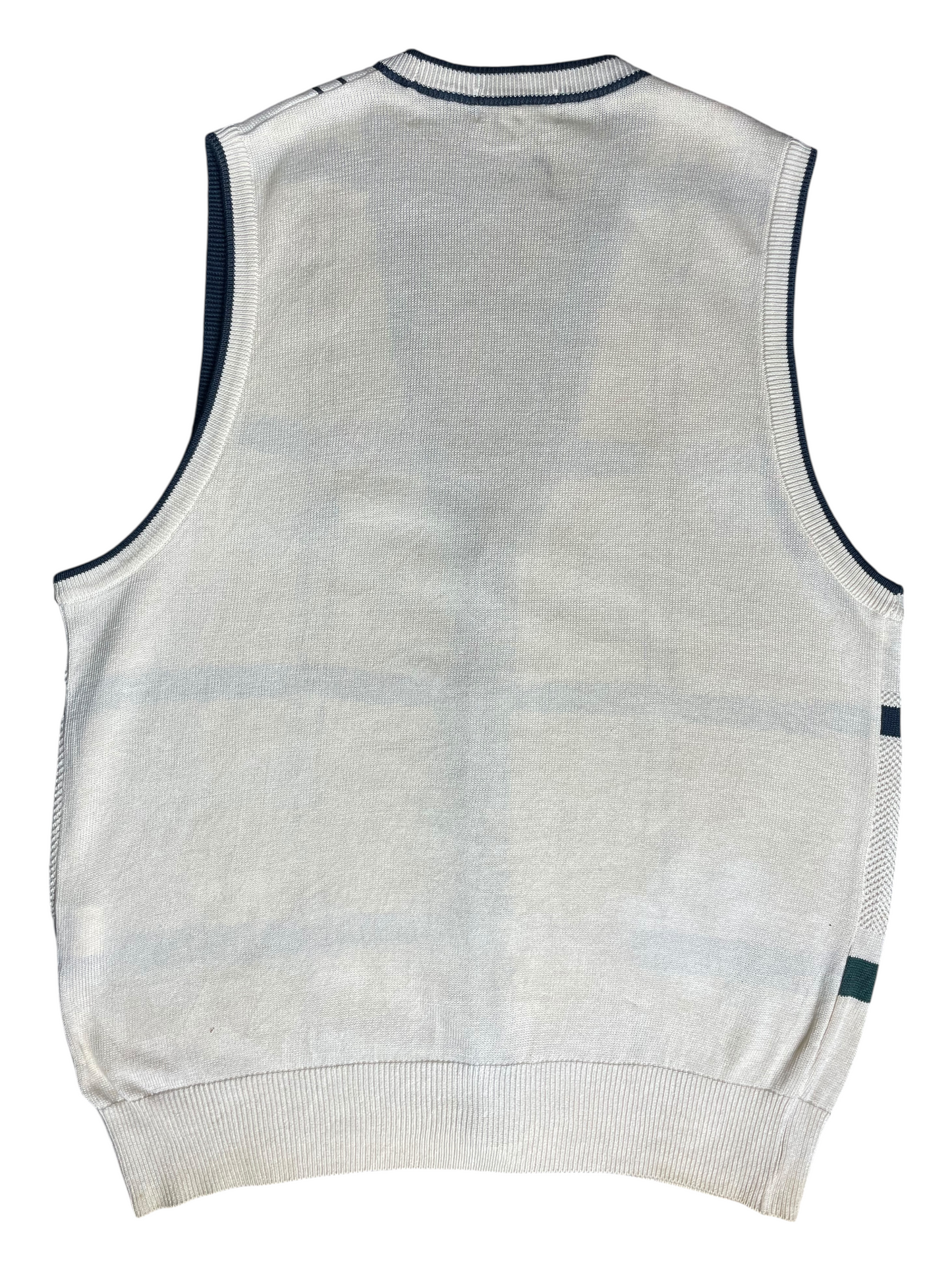 Burberry's V-Neck Knit Vest Men's Size L