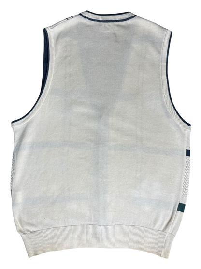 Burberry's V-Neck Knit Vest Men's Size L