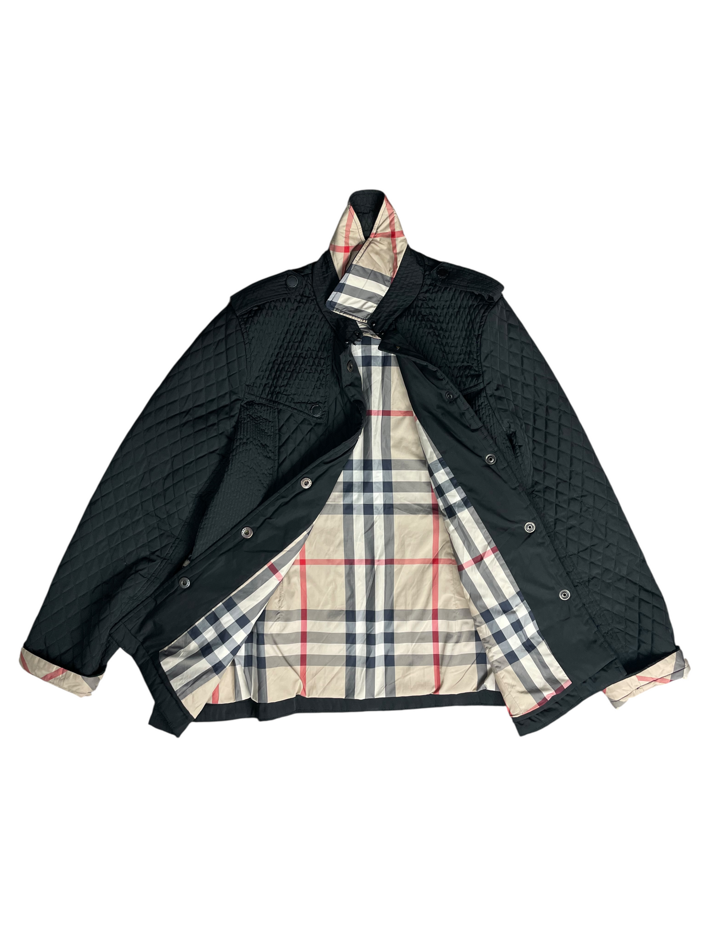 Burberry London Quilted Jacket Women's Size UK 10