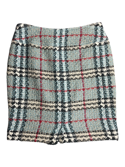 Burberry London Tweed Jacket & Skirt Set With Pocketbook Handbag