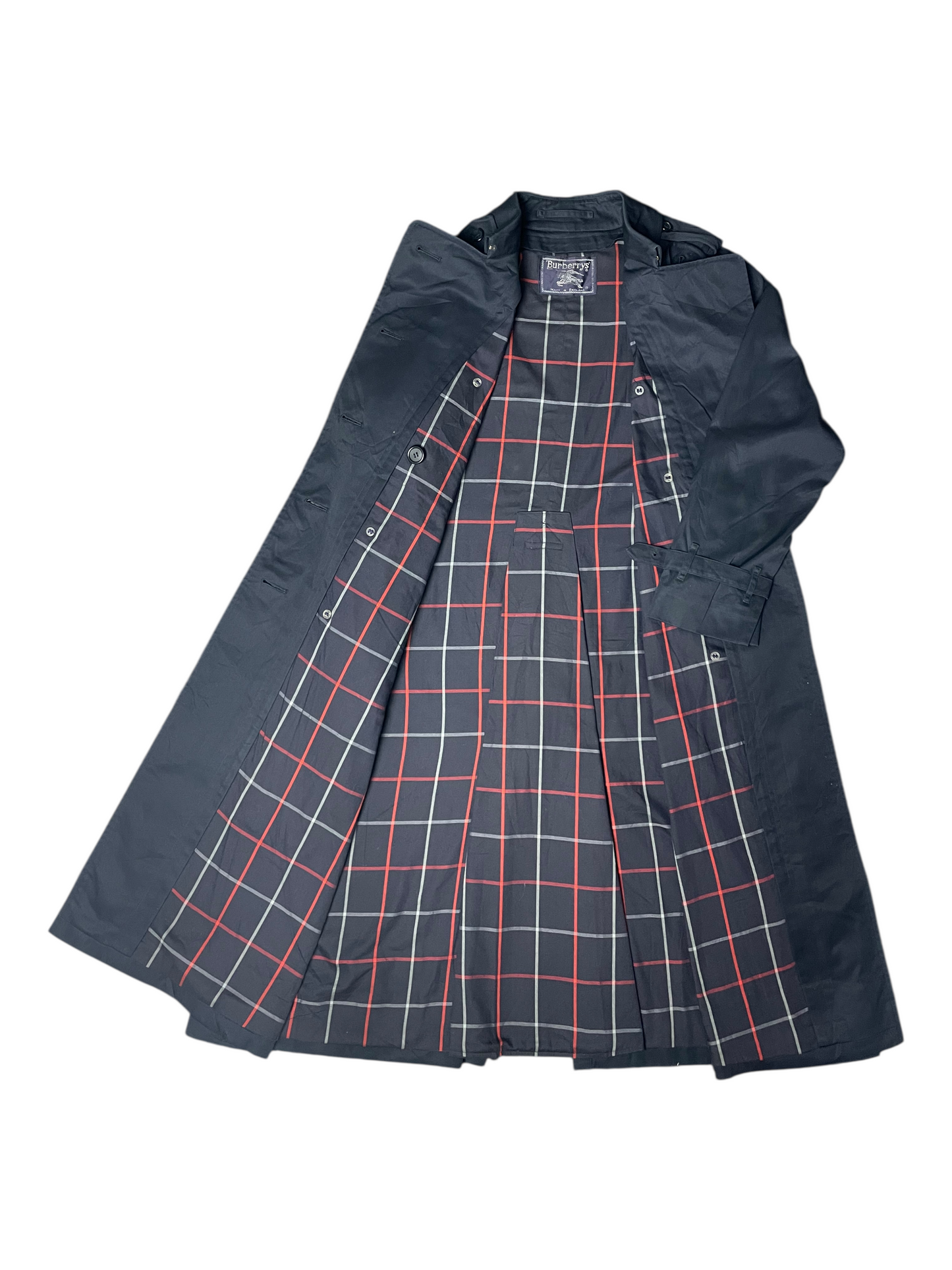 Burberry's Belted & Breasted Trench Coat Women's Petite UK 16