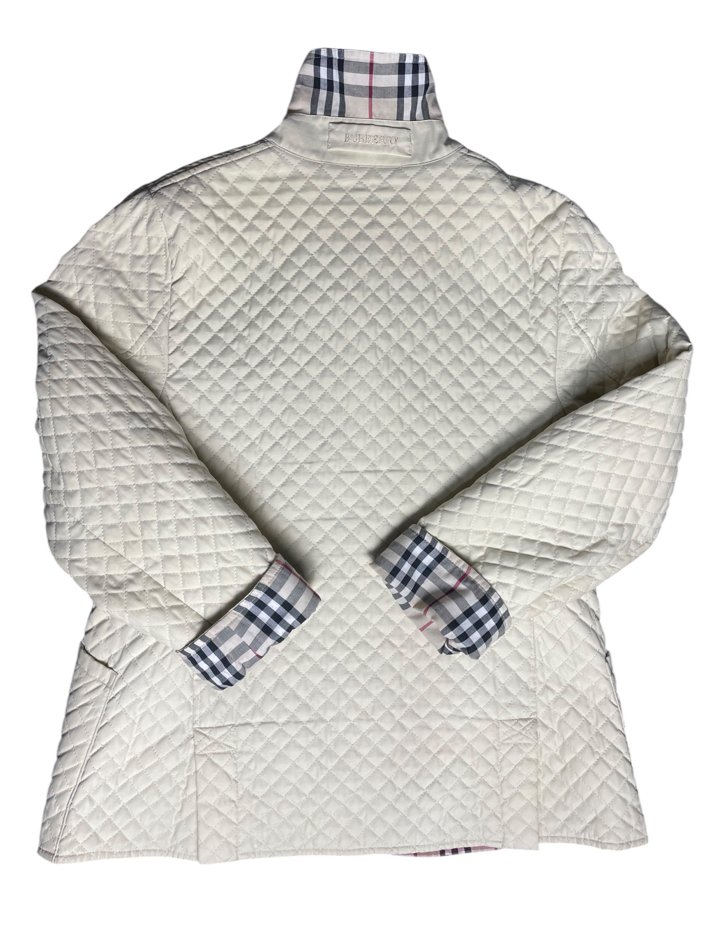 Burberry London Quilted Jacket Women's Size UK 12