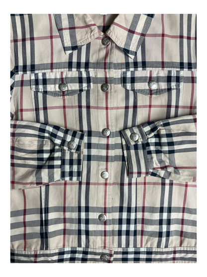 Burberry London Lightweight Denim Jacket Women's Size UK 8