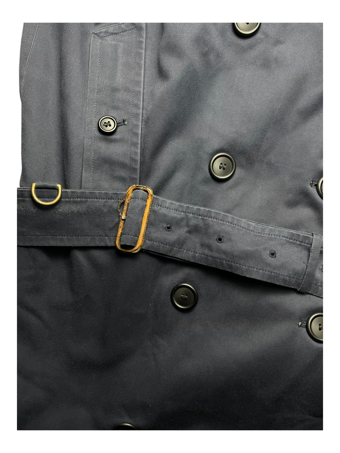 Burberry's Belted & Breasted Trench Coat Women's Size UK 8