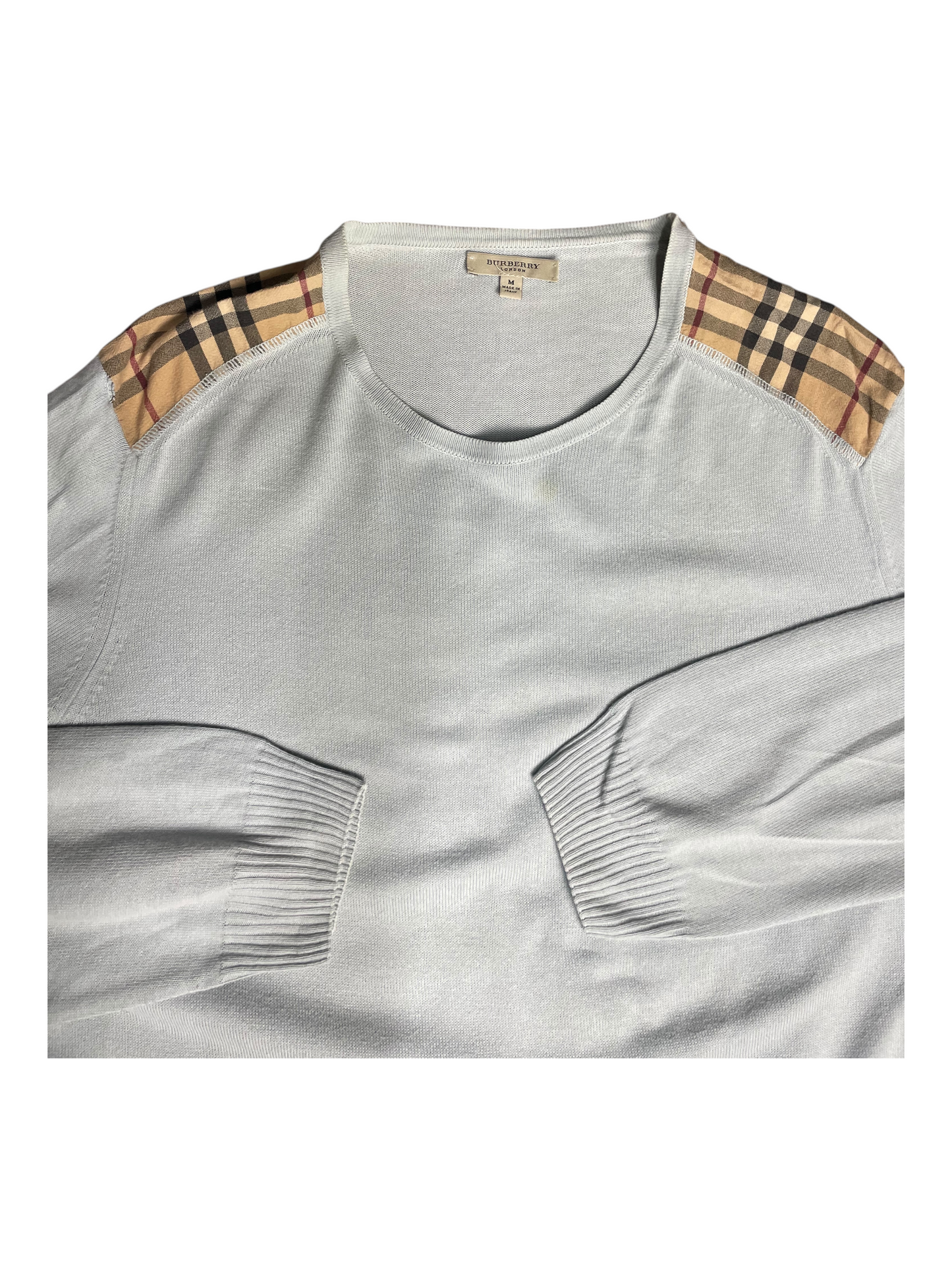 Burberry London Long Sleeve Top Women's Size UK 10