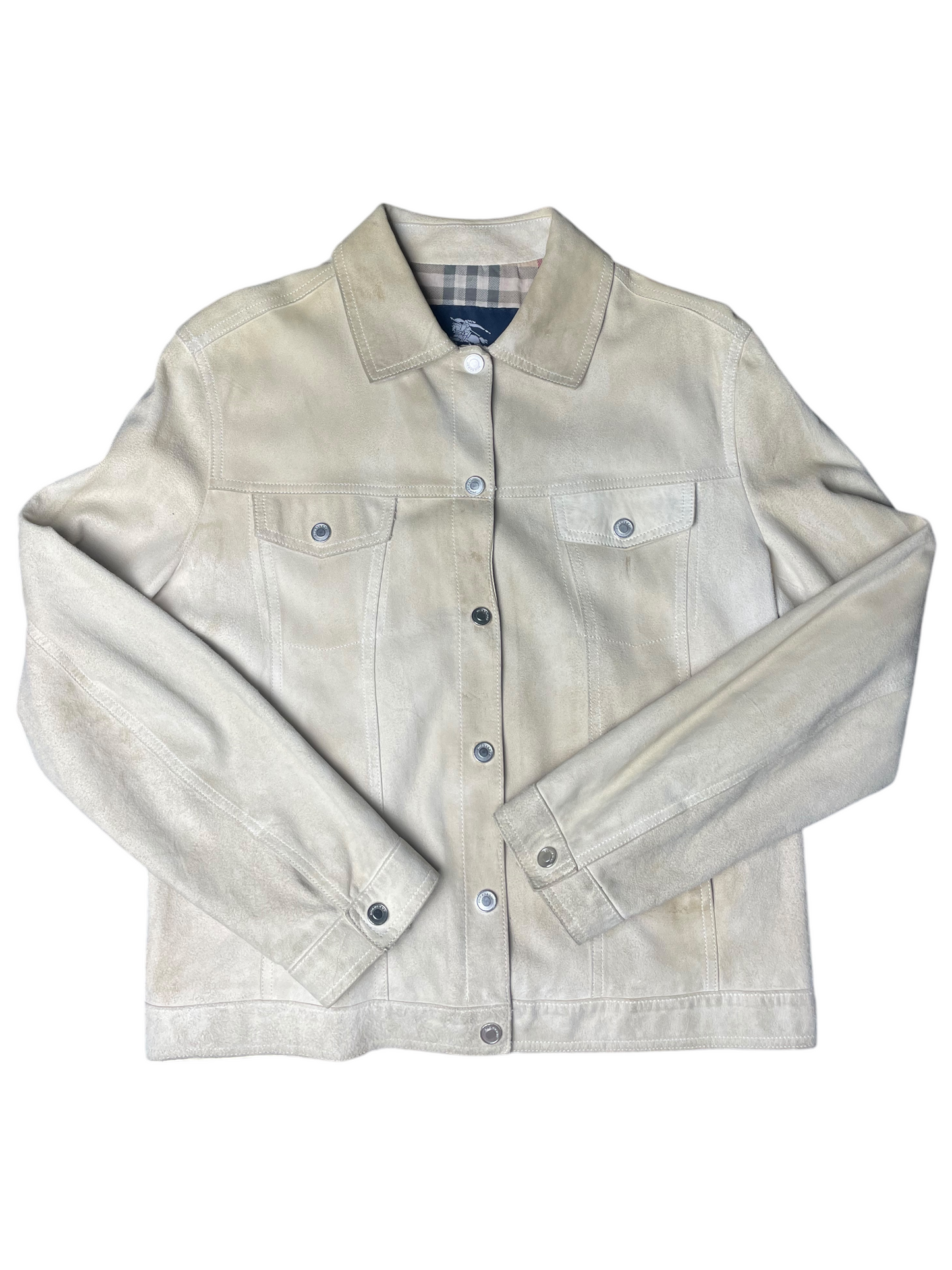 Burberry London Suede Jacket Men's Size S