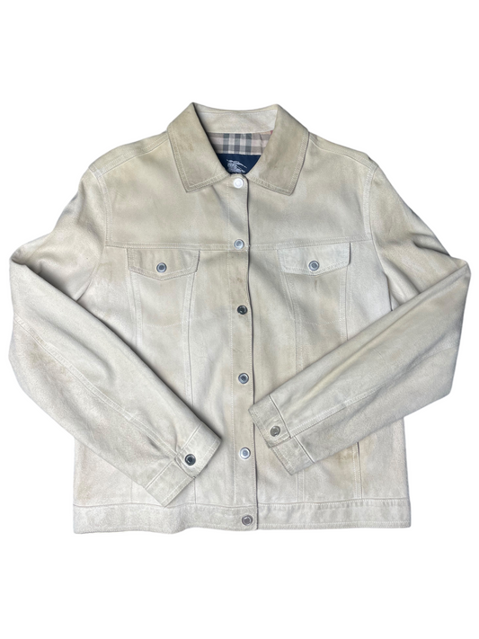 Burberry London Suede Jacket Men's Size S