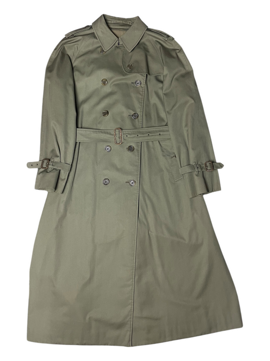 Burberry's Belted & Breasted Trench Coat Women's Size UK 16