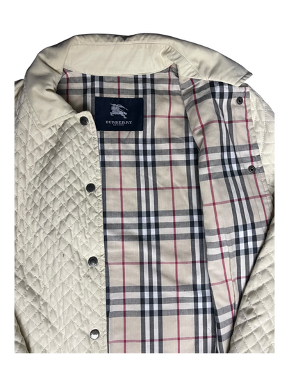 Burberry London Quilted Jacket Women's Size UK 12