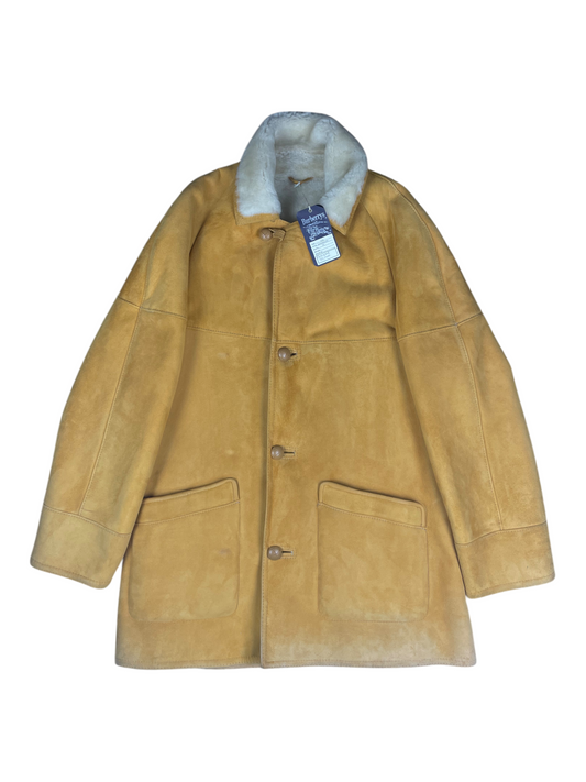Burberry's Shearling Coat Men's Size L
