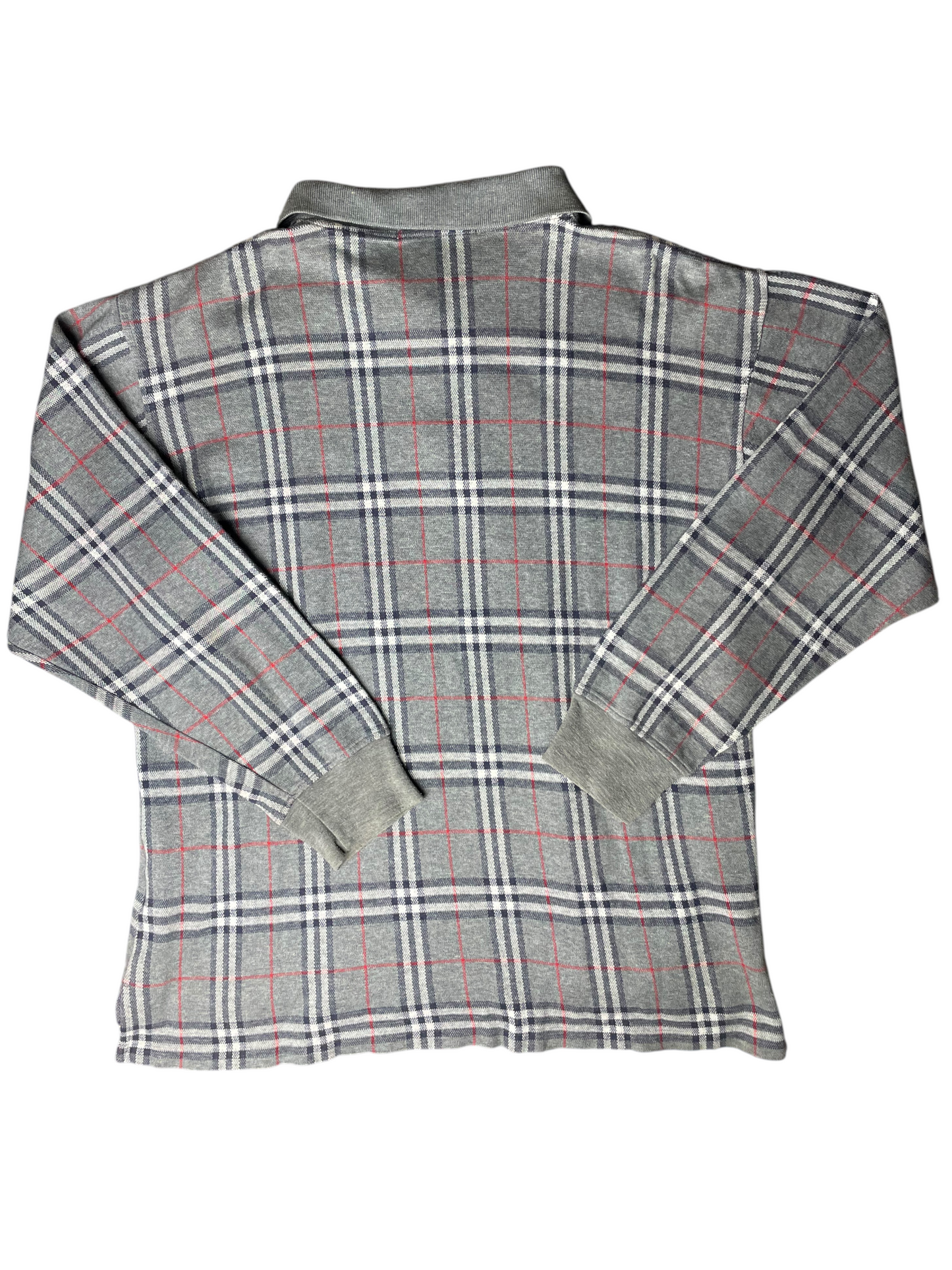 Burberry's Long Sleeve Polo Men's Size L