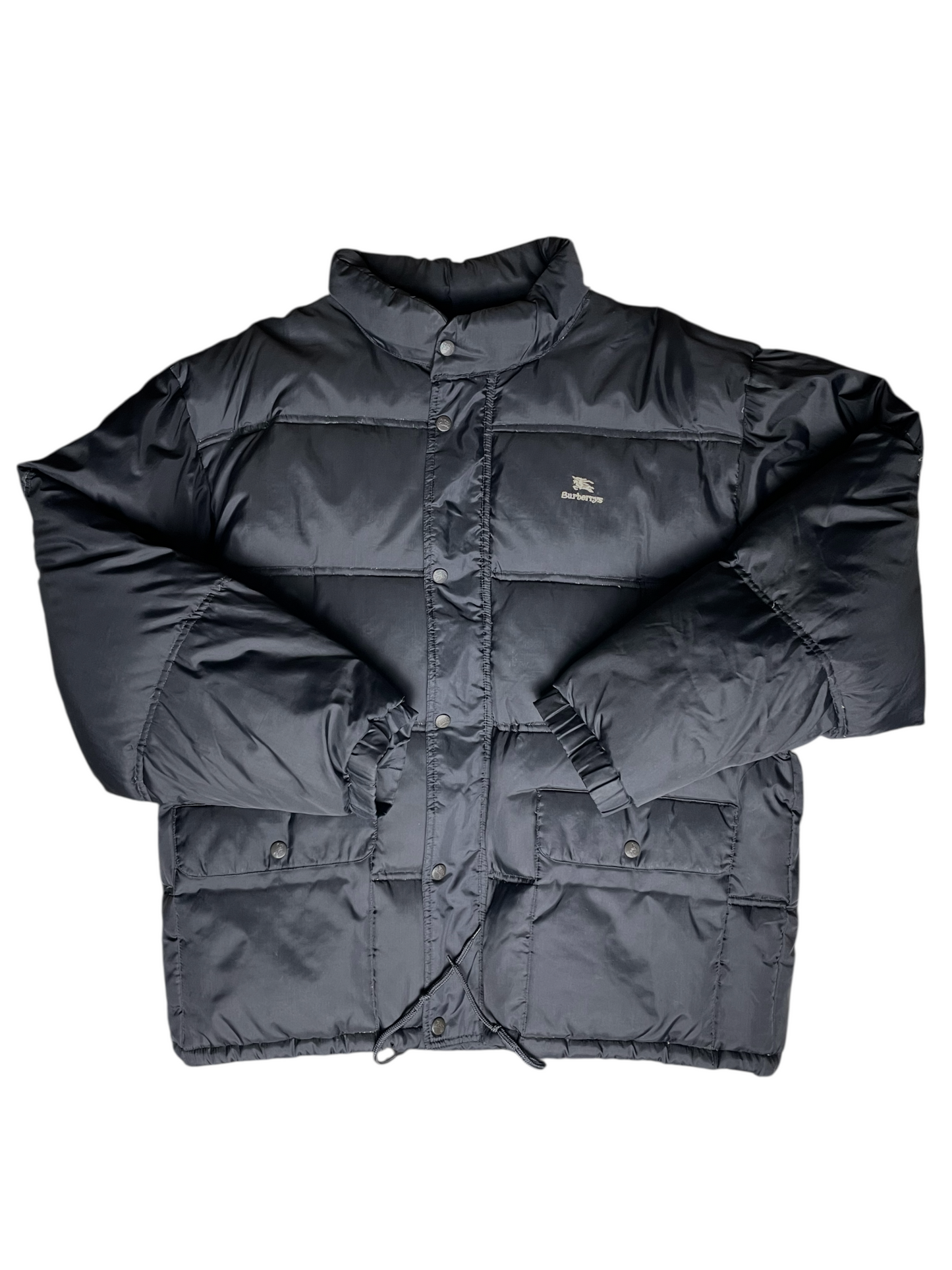 Burberry's Hooded Puffer Coat Men's Size L