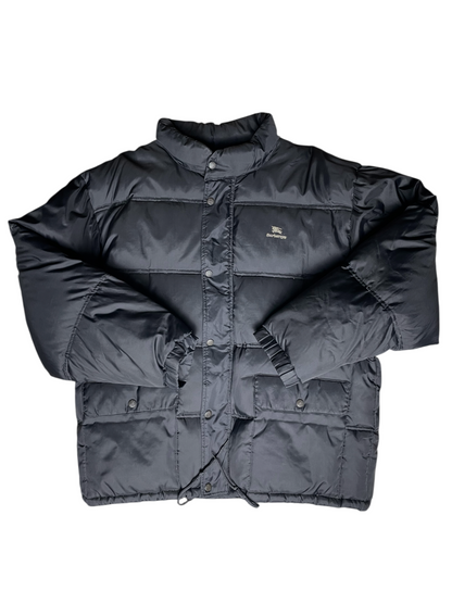 Burberry's Hooded Puffer Coat Men's Size L