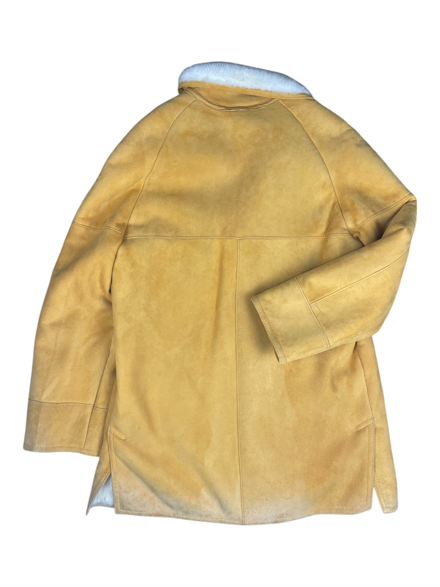 Burberry's Shearling Coat Men's Size L