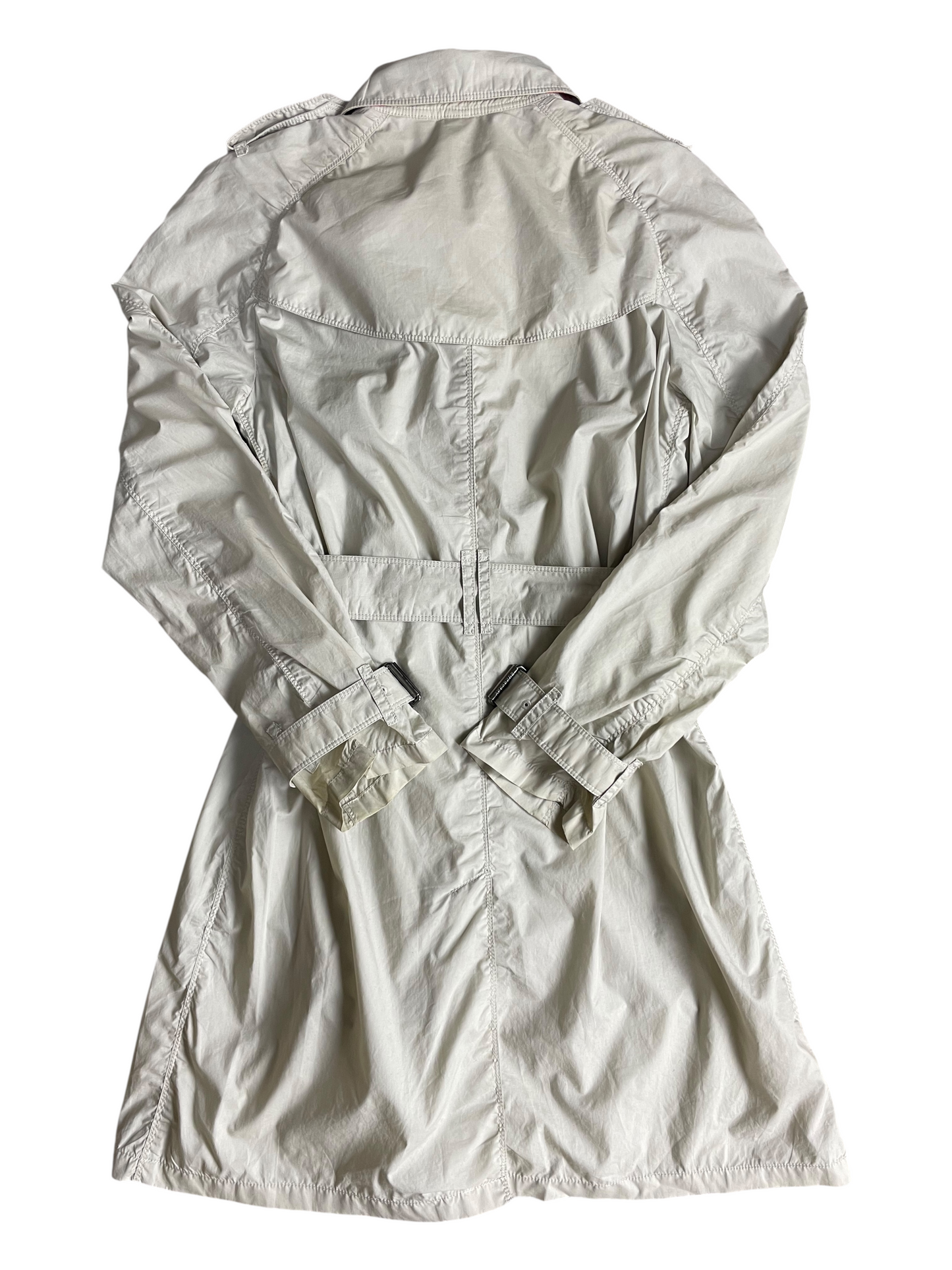 Burberry Brit Belted Trench Coat Women's Size UK 8