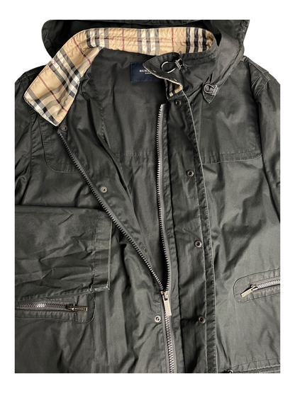 Burberry London Hooded Jacket Men's Size L
