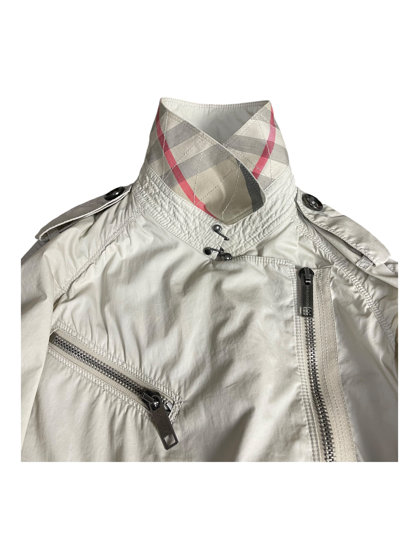 Burberry Brit Belted Trench Coat Women's Size UK 8