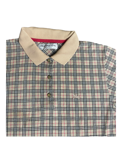 Burberry's Polo Top Women's Size UK 8