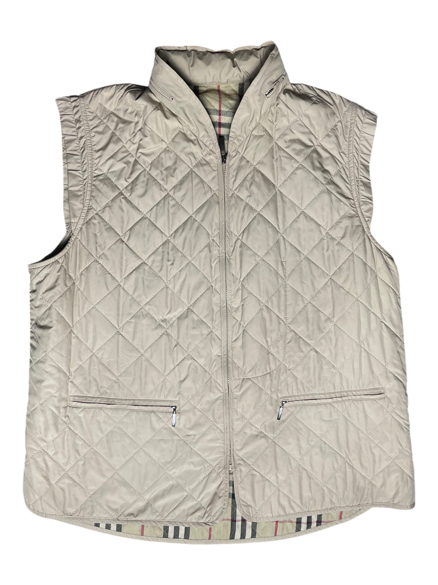 Burberry Quilted Hooded Gilet Men's Size L