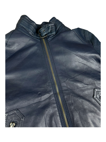 Burberry Black Label Light Leather Jacket Men's Size M