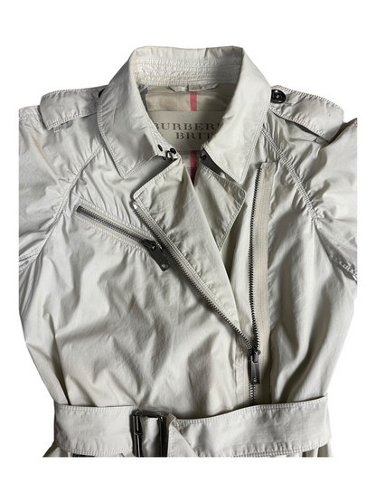 Burberry Brit Belted Trench Coat Women's Size UK 8