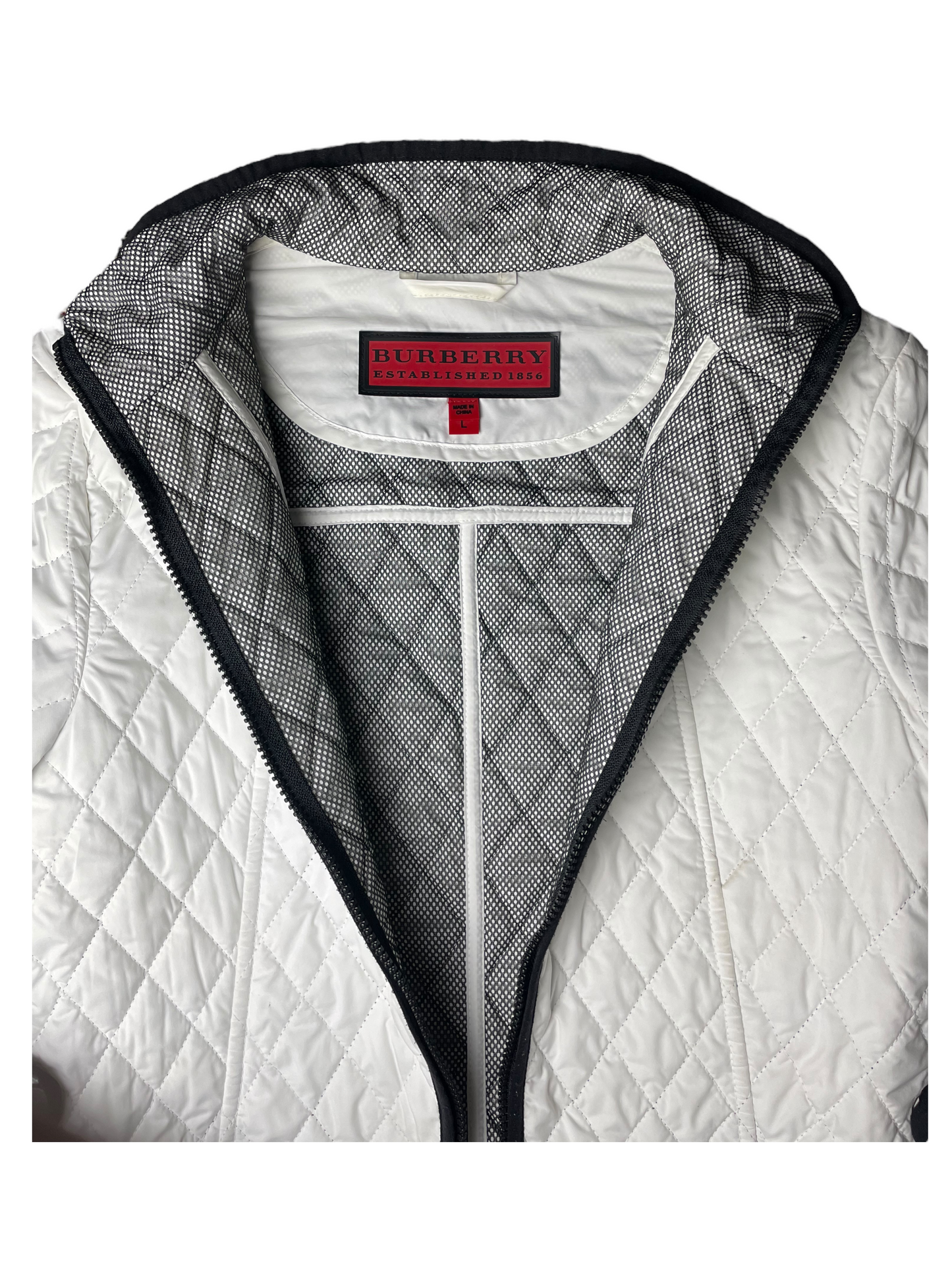 Burberry Sport Quilted Jacket Women's Size UK 8