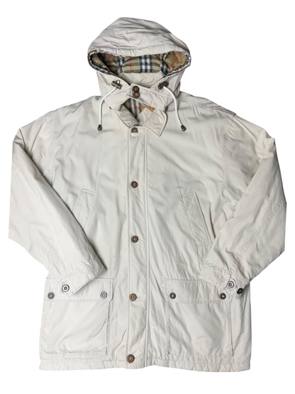 Burberry's Hooded MultiPocket Coat Women's Size UK 12