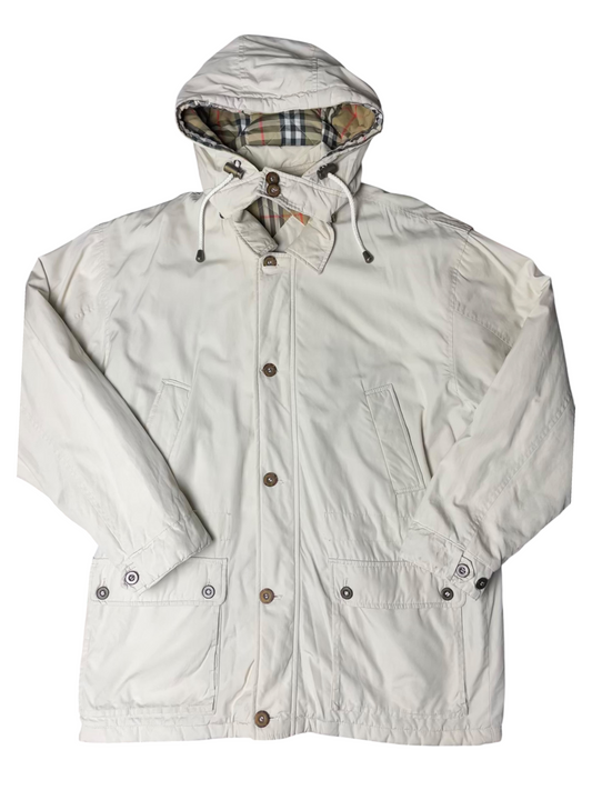 Burberry's Hooded MultiPocket Coat Women's Size UK 12
