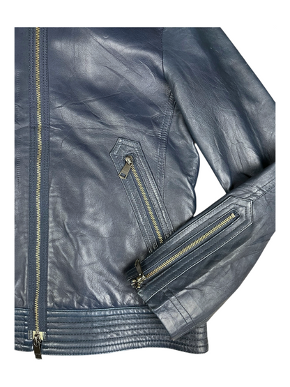 Burberry Black Label Light Leather Jacket Men's Size M