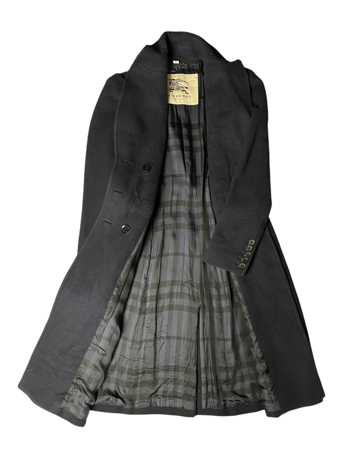 Burberry Blazer Shape Trench Coat Women's Size UK 10
