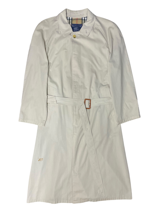 Burberry's Lightweight Belted Trench Coat Men's Size S
