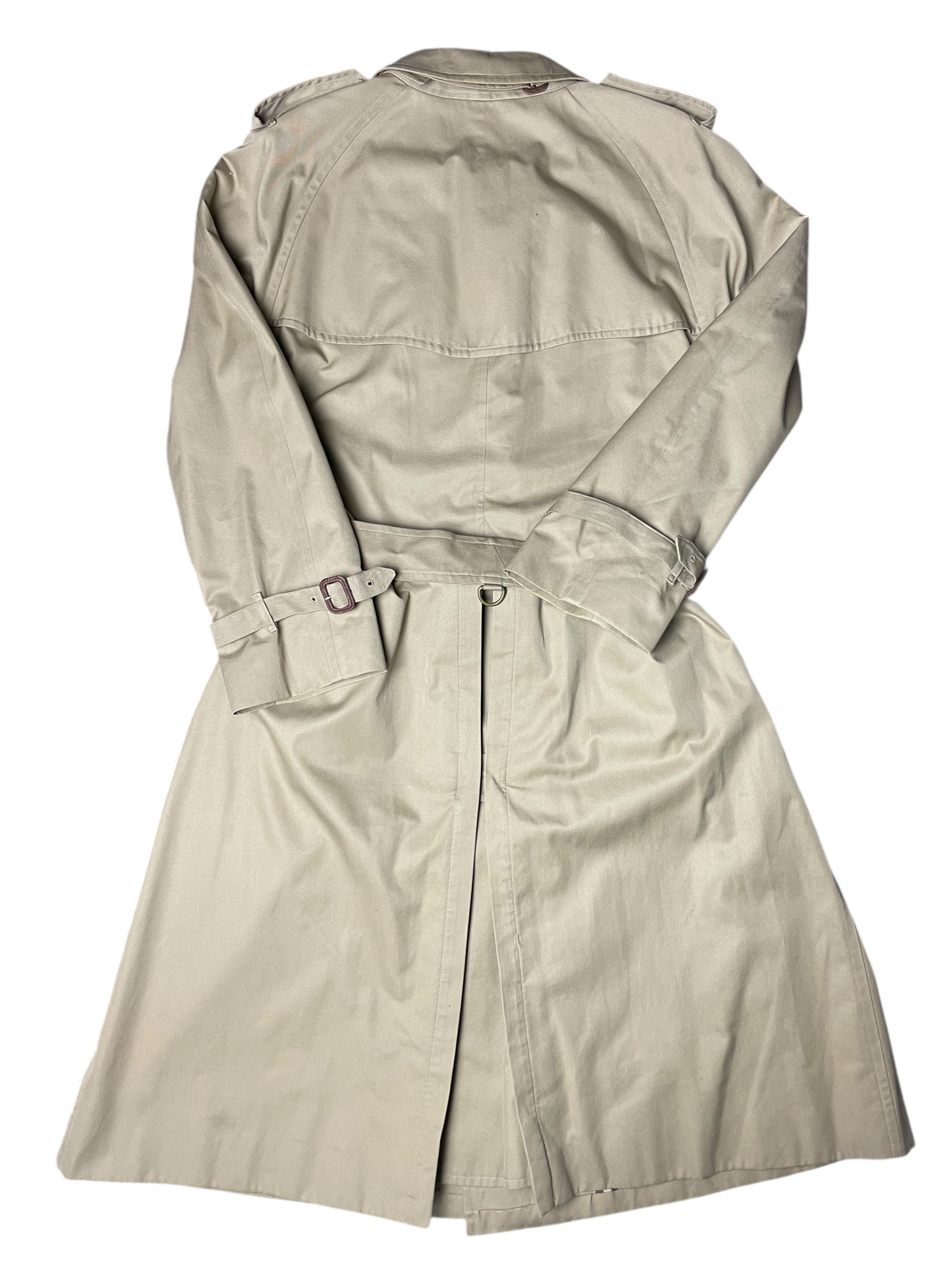 Burberry London Belted & Breasted Trench Coat Men's Size L