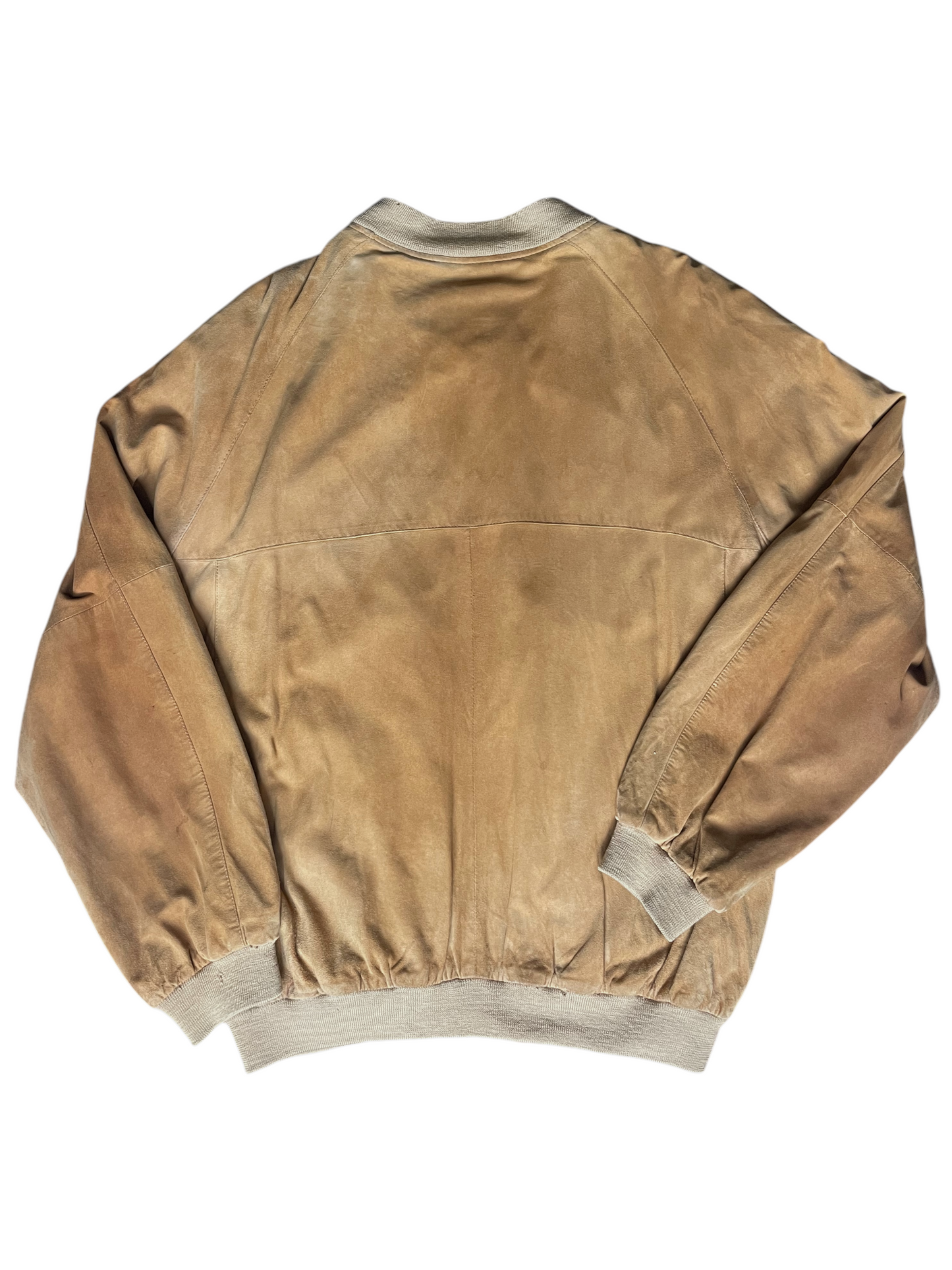 Burberry London Suede Bomber Jacket Men's Size M