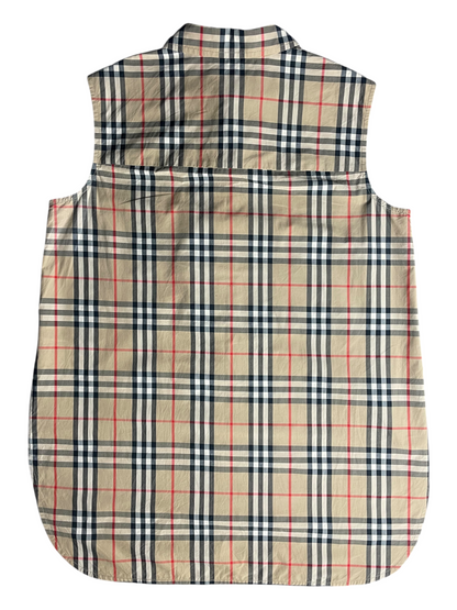 New Season Burberry Vest Shirt Women's Size UK 10