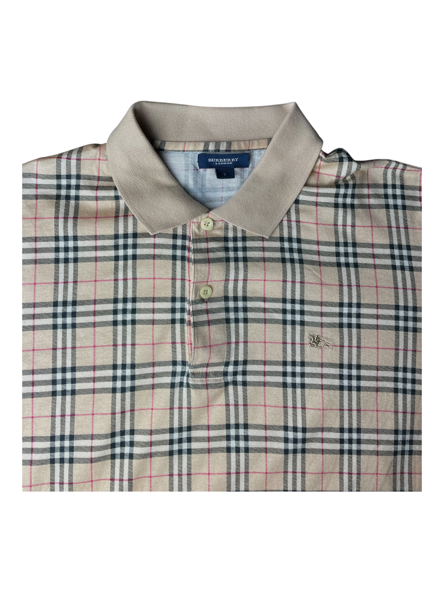 Burberry London Polo Top Men's Size S