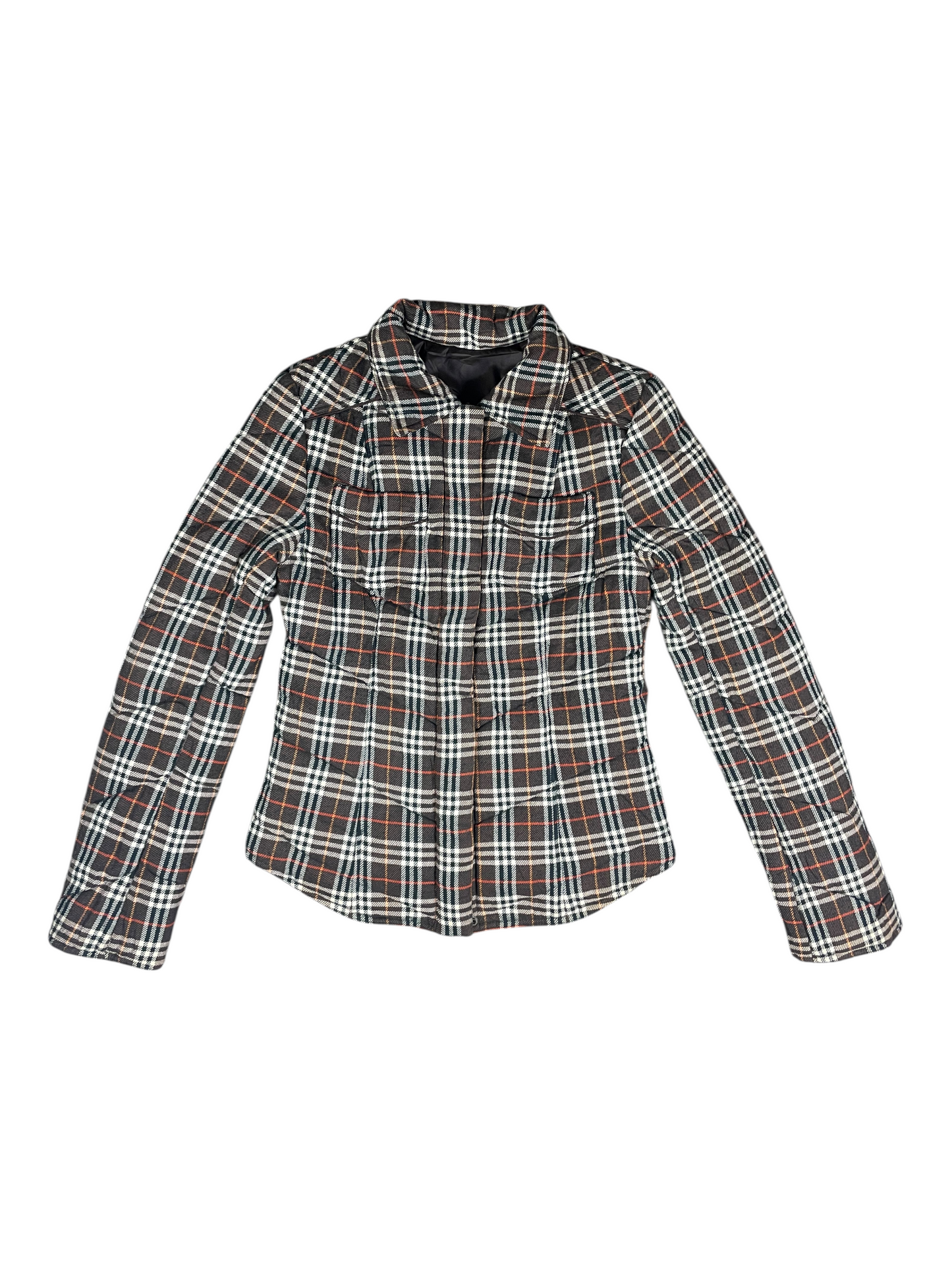 Burberry Reversible Quilted Jacket Women's Size UK 6