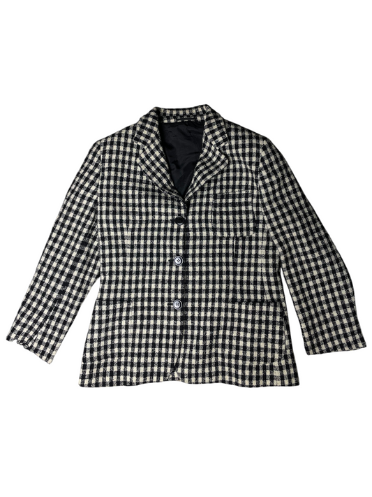 Burberry's Houndstooth Blazer Women's Size uk 8
