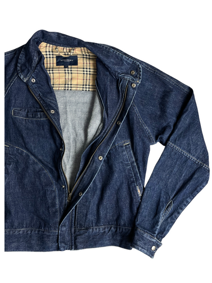 Burberry London Denim Jacket Women's Size UK 10