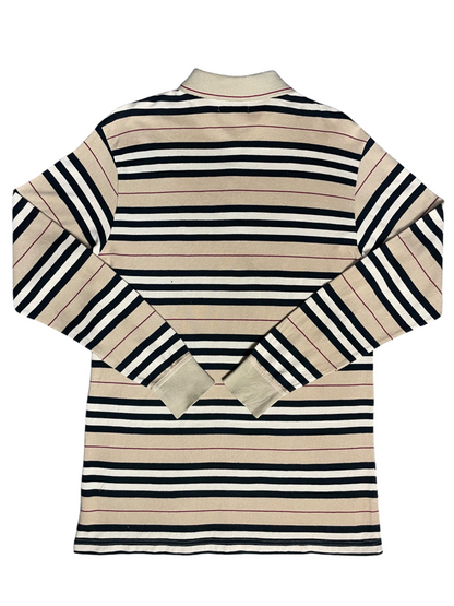 Burberry London Long Sleeved Polo Top Men's Size M
