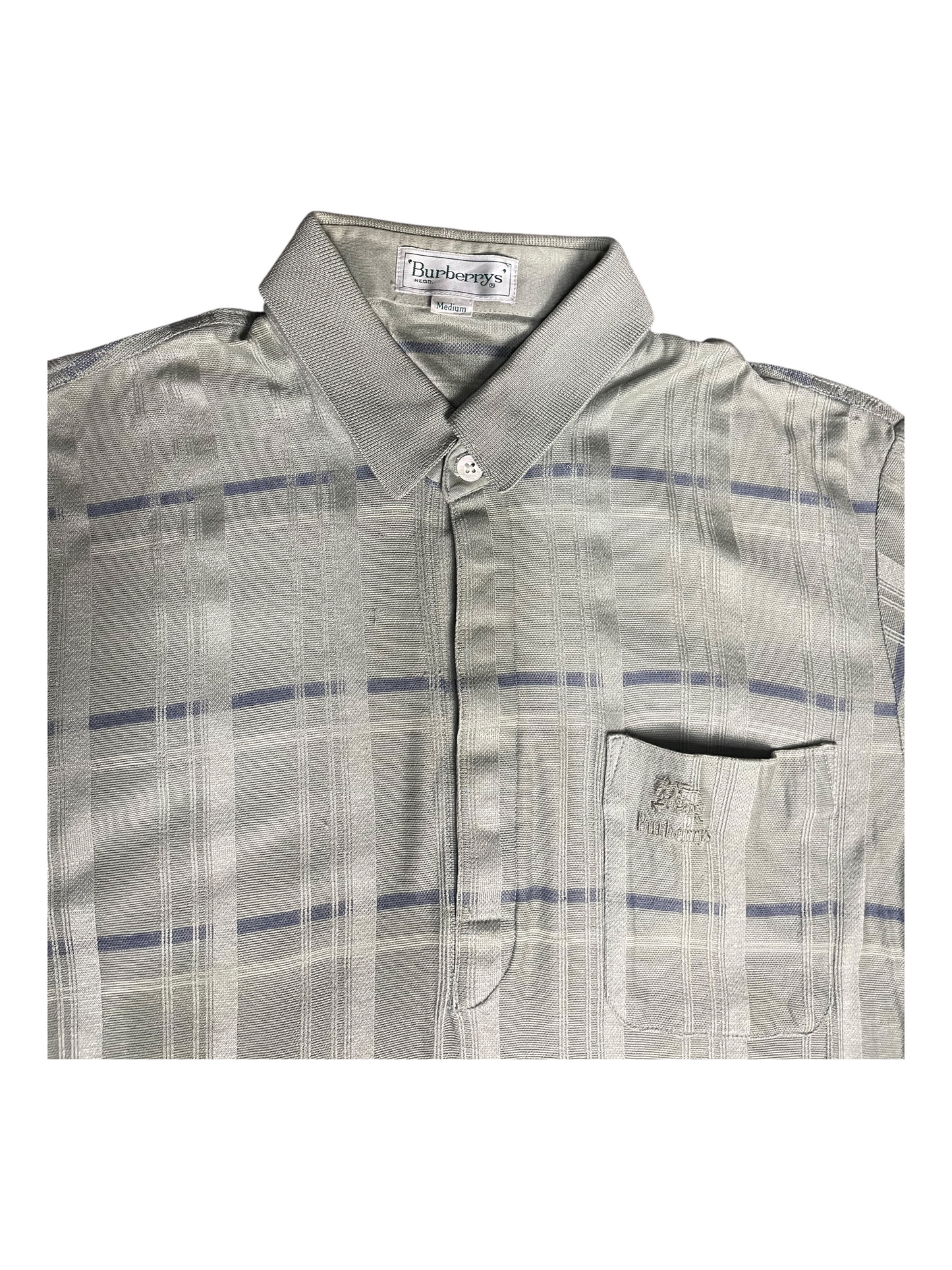 Burberry's Polo Top Men's Size M