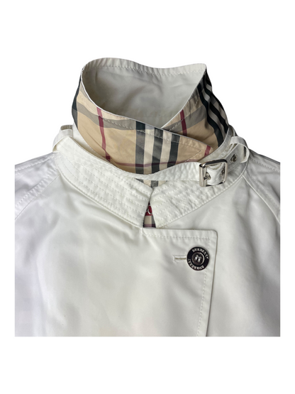 Burberry London Belted & Breasted Trench Coat Women's Size UK 8